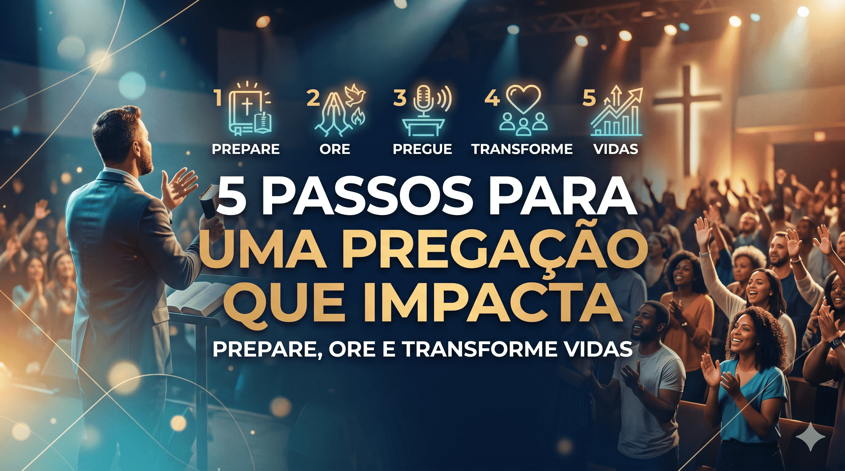 5 Passos para uma Pregação que Impacta: Prepare, Ore e Transforme Vidas