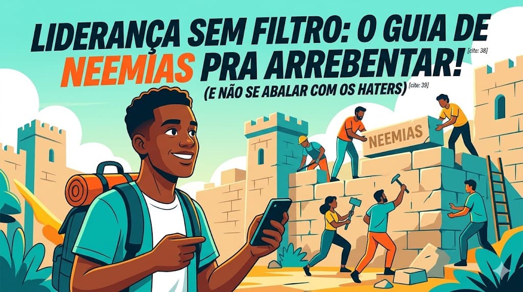 # Liderança Sem Filtro: O Guia de Neemias para Arrebentar (e Não Se Abalar com os Haters)